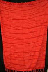 Sarong rot gestreift 