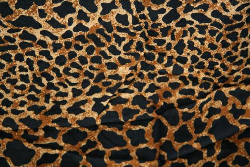 Sarong Leopardenlook schwarz-hell-u.dunkelbraun 