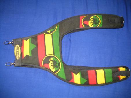 Djembegurt mit Karabiner, Rasta 