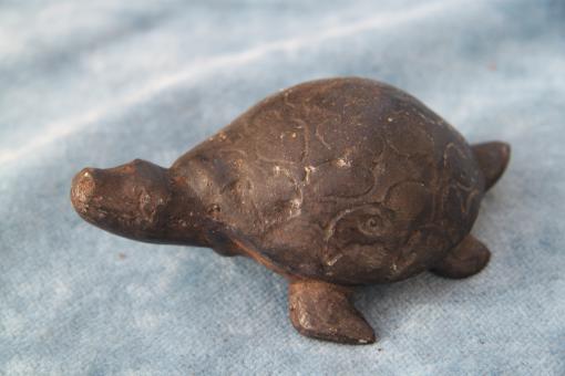 Schildkröte aus Bronze 12 x 8 cm 