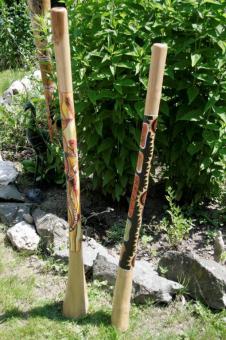 Didgeridoo Teak 2011 gelb neu 